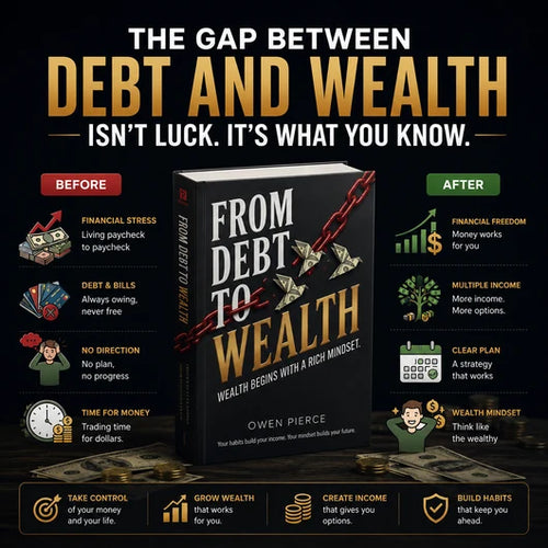 From Debt to Wealth — a blunt book about money habits