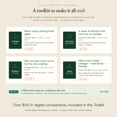 Cookbook toolkit