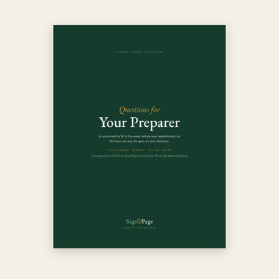 Questions for Your Preparer