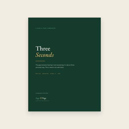 THREE SECONDS