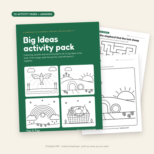 Big Ideas Activity Pack for Kids 6-9