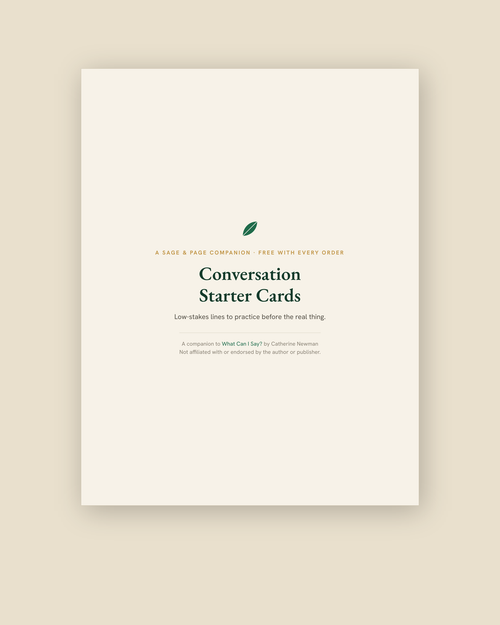 Conversation Starter Cards