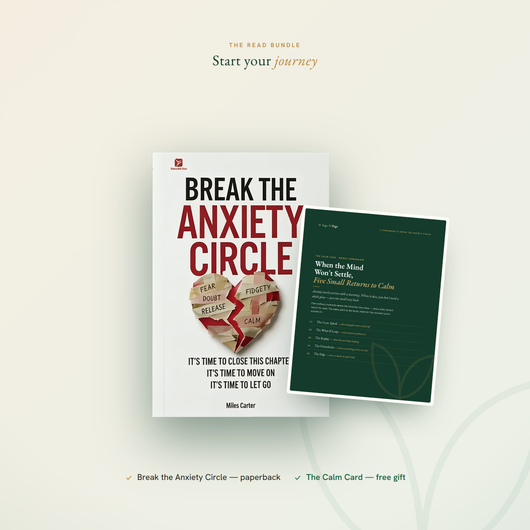 Break the Anxiety Circle: A Self-Help Book for Anxiety & Overthinking