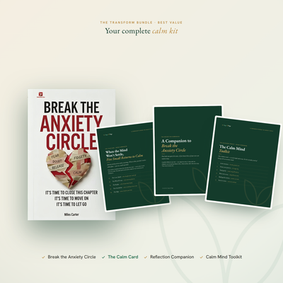 Break the Anxiety Circle: A Self-Help Book for Anxiety & Overthinking