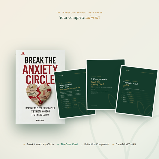 Break the Anxiety Circle: A Self-Help Book for Anxiety & Overthinking