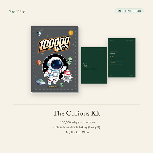 100,000 Whys — The Children's Book of Questions | Sage & Page