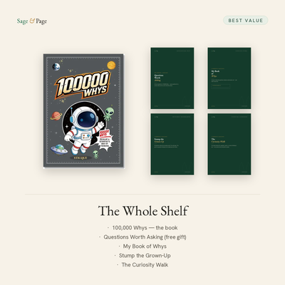 100,000 Whys — The Children's Book of Questions | Sage & Page