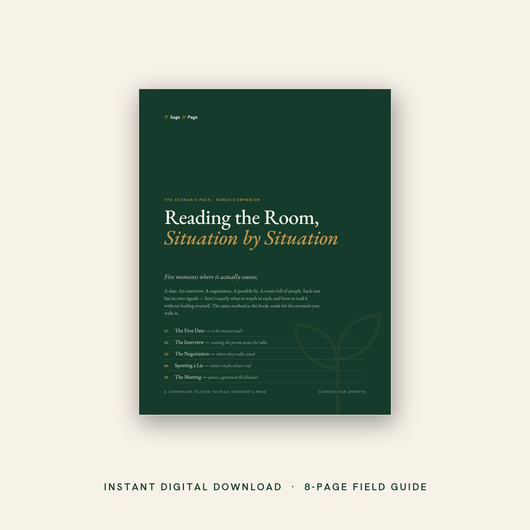 The Scenario Playbook