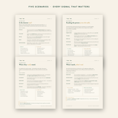 The Scenario Playbook