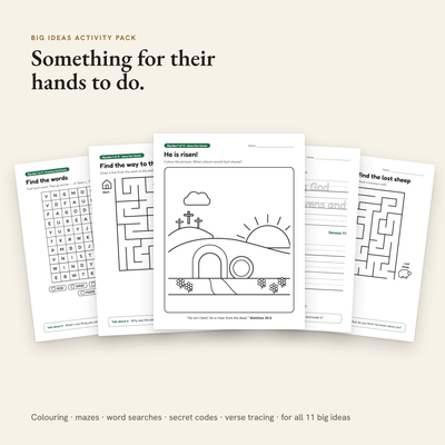 Big Ideas Activity Pack for Kids 6-9