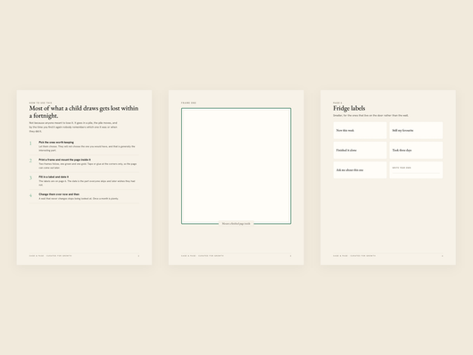 The Gallery Kit — a Sage & Page companion