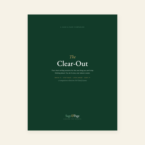 The Clear-Out — a Sage & Page companion