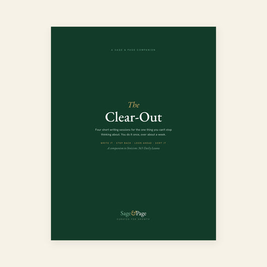 The Clear-Out — a Sage & Page companion