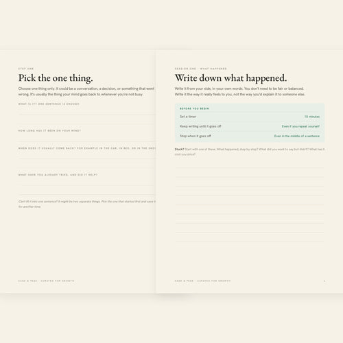 The Clear-Out — a Sage & Page companion