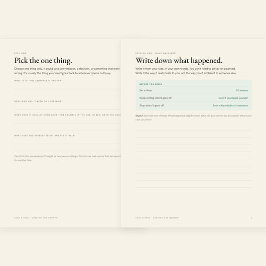 The Clear-Out — a Sage & Page companion