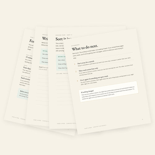 The Clear-Out — a Sage & Page companion